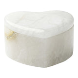 Lerdo Alabaster Heart Shaped Box