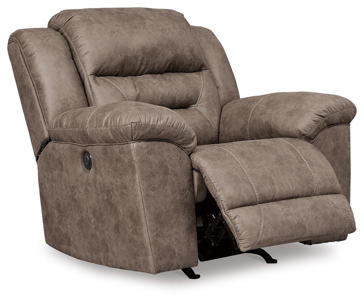 Stoneland Fossil Reclining Sofa and 2 Power Recliners