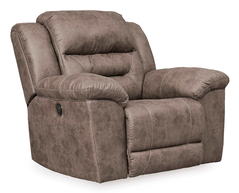 (Online Special Price) Stoneland Fossil Power Rocker Recliner - Ornate Home