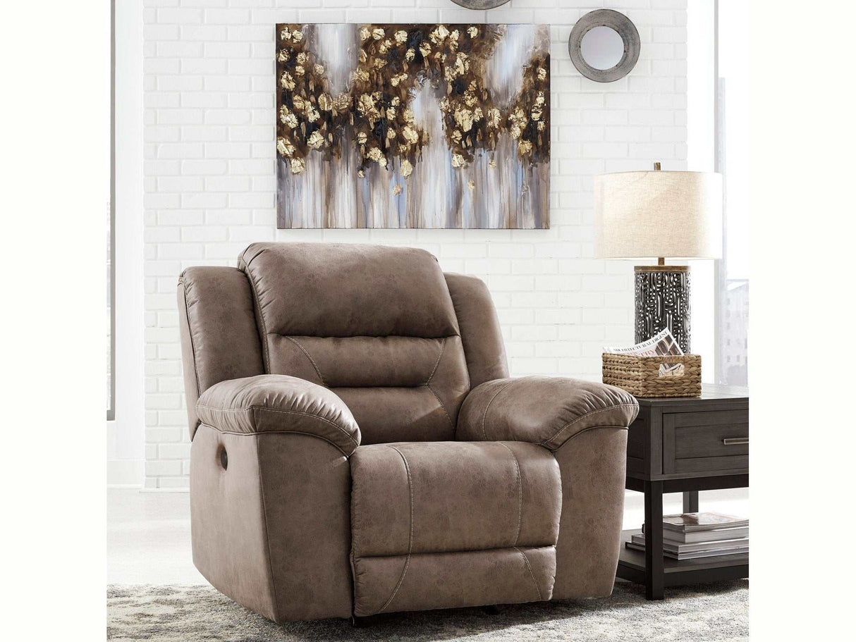 Stoneland Fossil Power Rocker Recliner - Ornate Home