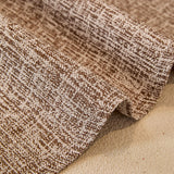 Natural Textured Linen Couch Cover, Breathable & Hypoallergenic Furniture Protector