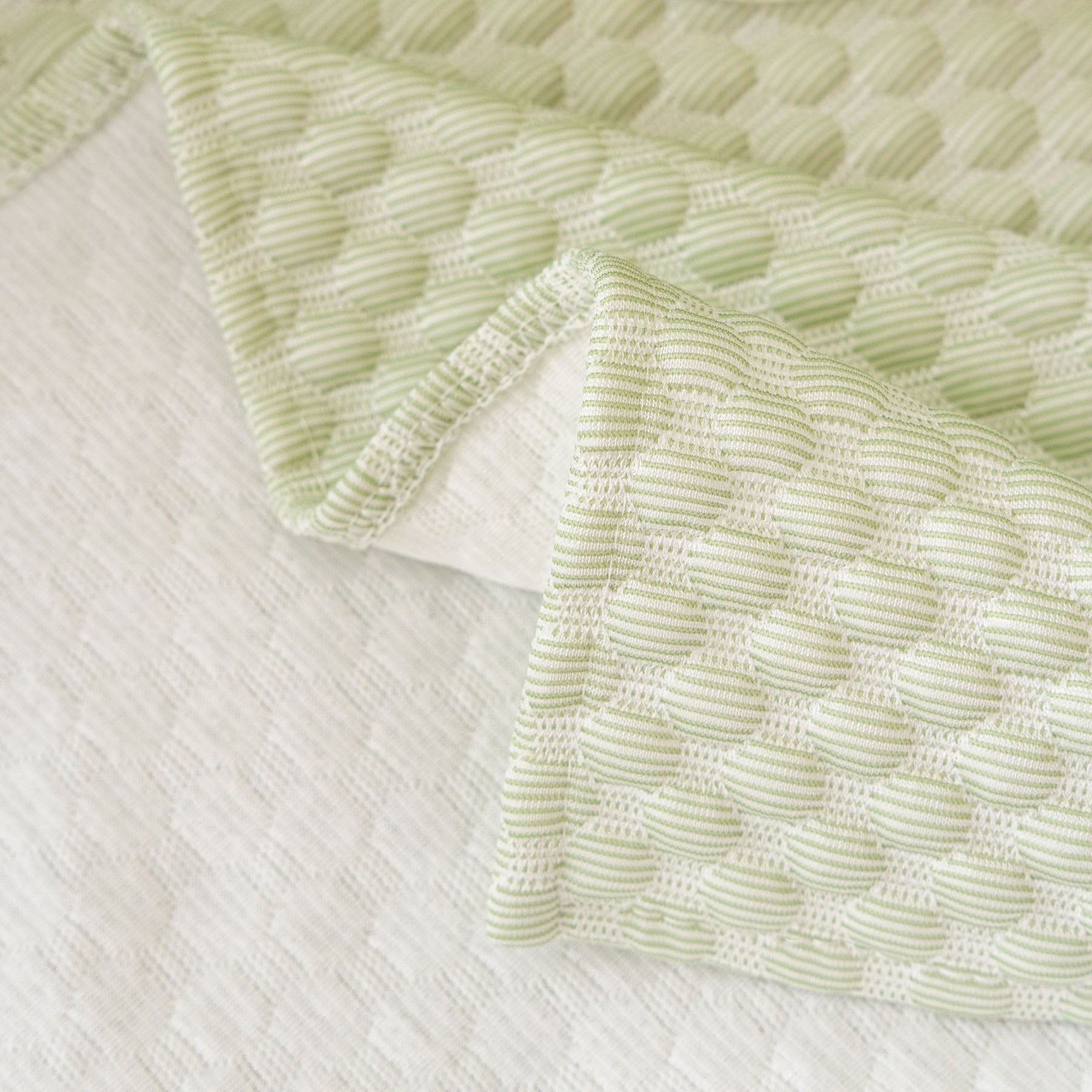 3D Bubble Textured Furniture Protector Throw Cover, Cooling Soft Woven Couch Cover - Ornate Home