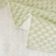 3D Bubble Textured Furniture Protector Throw Cover, Cooling Soft Woven Couch Cover - Ornate Home