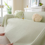 3D Bubble Textured Furniture Protector Throw Cover, Cooling Soft Woven Couch Cover - Ornate Home