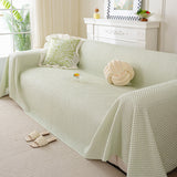 3D Bubble Textured Furniture Protector Throw Cover, Cooling Soft Woven Couch Cover - Ornate Home