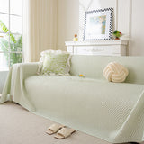 3D Bubble Textured Furniture Protector Throw Cover, Cooling Soft Woven Couch Cover - Ornate Home