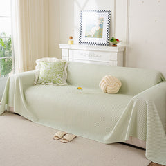 3D Bubble Textured Furniture Protector Throw Cover, Cooling Soft Woven Couch Cover - Ornate Home