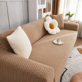 3D Geometric Stretch Sofa Slipcovers Non Slip Pet Friendly Washable Fitted Sofa Covers - Ornate Home