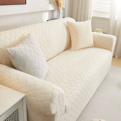 3D Jacquard Couch Slipcover, Washable Non Slip Soft Couch Sofa Cover for Kids, Pets - Ornate Home