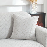 3D Jacquard Couch Slipcover, Washable Non Slip Soft Couch Sofa Cover for Kids, Pets - Ornate Home