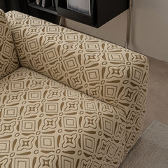 3D Jacquard Geometric Sofa Cover, High Stretch Soft Polar Fleece Slipcover for Couch - Ornate Home