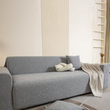 3D Jacquard Leaf Pattern Couch Slipcover, High Stretch Washable Textured Sofa Cover - Ornate Home