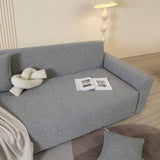 3D Jacquard Leaf Pattern Couch Slipcover, High Stretch Washable Textured Sofa Cover - Ornate Home