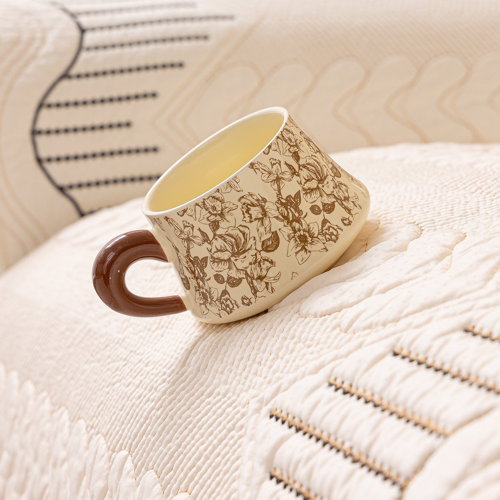 3D Quilted Thick Cotton Sofa Cover Non-Slip Couch Throw for Fabric & Leather Sofas - Ornate Home