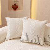 3D Quilted Thick Cotton Sofa Cover Non-Slip Couch Throw for Fabric & Leather Sofas - Ornate Home