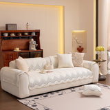 3D Quilted Thick Cotton Sofa Cover Non-Slip Couch Throw for Fabric & Leather Sofas - Ornate Home