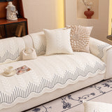 3D Quilted Thick Cotton Sofa Cover Non-Slip Couch Throw for Fabric & Leather Sofas - Ornate Home