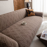 High Stretch 3D Jacquard Sofa Slipcovers, Pet Friendly Non Slip Sofa Cover Washable