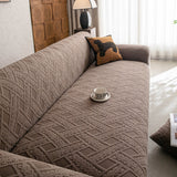 High Stretch 3D Jacquard Sofa Slipcovers, Pet Friendly Non Slip Sofa Cover Washable