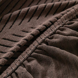 High Stretch Chevron Sofa Cover, Soft Washable Textured Jacquard Slipcover for Couch