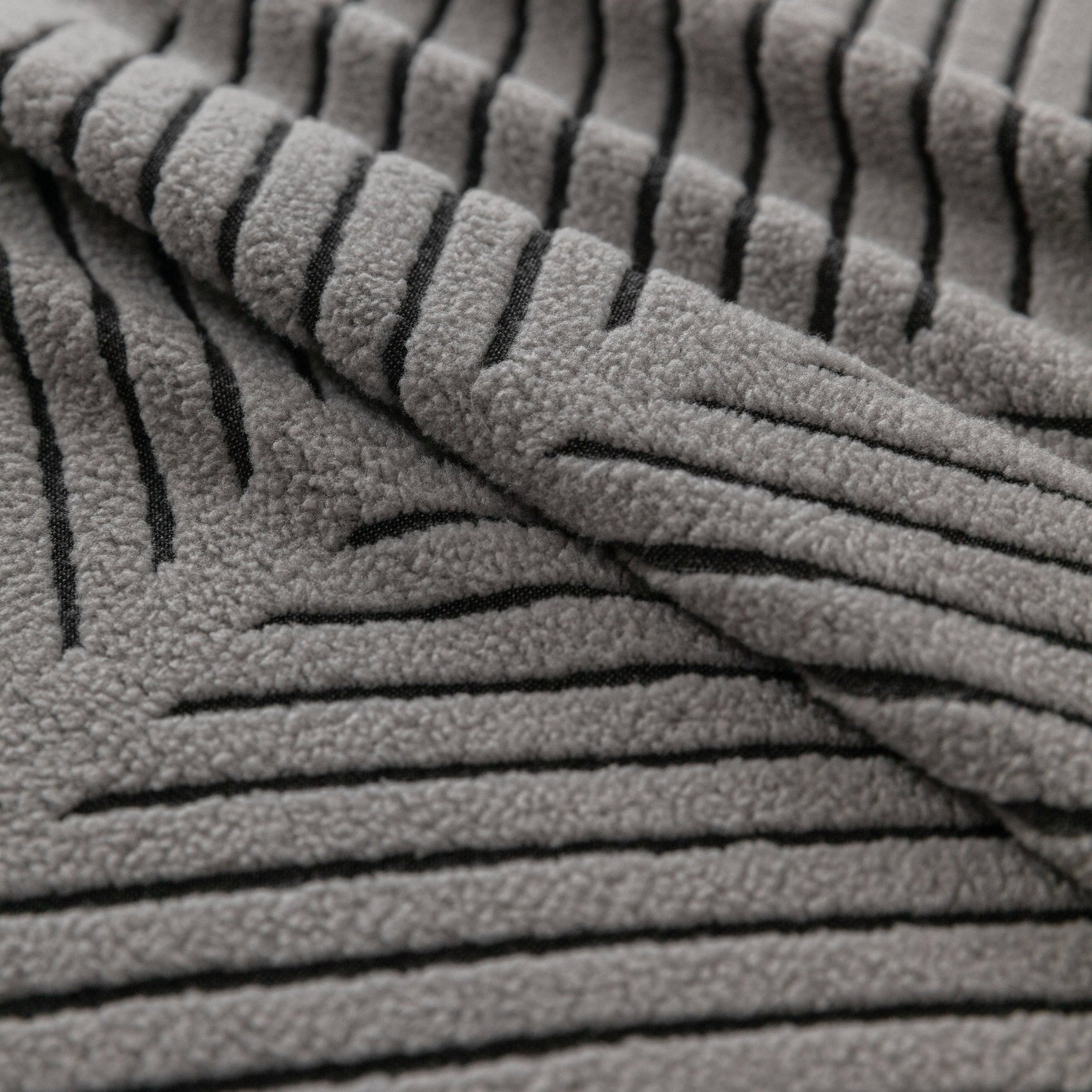 High Stretch Chevron Sofa Cover, Soft Washable Textured Jacquard Slipcover for Couch