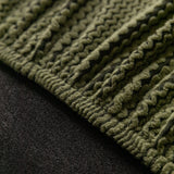 Modern Textured Stretch Sofa Cover, Plush Fleece Sofa Slipcover with 3D Stripe Texture
