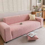 High Elastic Floral Couch Slipcover, Jacquard Stretch Non-Slip Furniture Protector