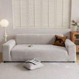 High Elastic Floral Couch Slipcover, Jacquard Stretch Non-Slip Furniture Protector