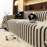 Jacquard Fleece Throw Blanket for Couch Plush Fuzzy Cozy Soft Blankets and Throws for Sofa