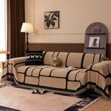 Modern Geometric Sofa Cover Decorative Couch Throw Blanket Furniture Protector