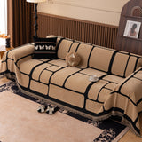 Modern Geometric Sofa Cover Decorative Couch Throw Blanket Furniture Protector