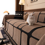 Modern Geometric Sofa Cover Decorative Couch Throw Blanket Furniture Protector
