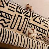 Boho Plush Couch Cover Bohemian Throw Blanket Decor Covers Sofa Chair Furniture Bed