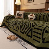 Boho Plush Couch Cover Bohemian Throw Blanket Decor Covers Sofa Chair Furniture Bed