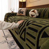 Boho Plush Couch Cover Bohemian Throw Blanket Decor Covers Sofa Chair Furniture Bed