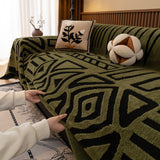Boho Plush Couch Cover Bohemian Throw Blanket Decor Covers Sofa Chair Furniture Bed