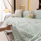 Cooling Quilted Non-Slip Furniture Protector for Pets & Kids, Washable Sofa Slipcover