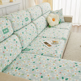 Stretch Individual Cushion Slipcovers, Furniture Protector with Elastic Bottom, Couch Cover Replacement