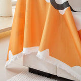 Lightweight Washed Soft Breathable Throw Blanket Perfect for Summer, Great Blanket Layer for Couch