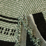 Reversible Herringbone Sofa Cover, 2-in-1 Classic British Throw Blanket for Couch