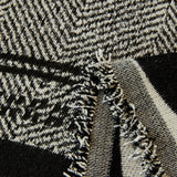 Reversible Herringbone Sofa Cover, 2-in-1 Classic British Throw Blanket for Couch