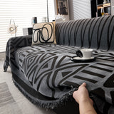 Boho Chenille Sofa Throw Covers Sectional Sofa Couch Cover Sofa Protector Covers