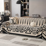 Boho Chenille Sofa Throw Covers Sectional Sofa Couch Cover Sofa Protector Covers