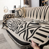 Boho Chenille Sofa Throw Covers Sectional Sofa Couch Cover Sofa Protector Covers