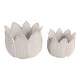 Bradyridge Ivory/White Large Planters (Set of 2)
