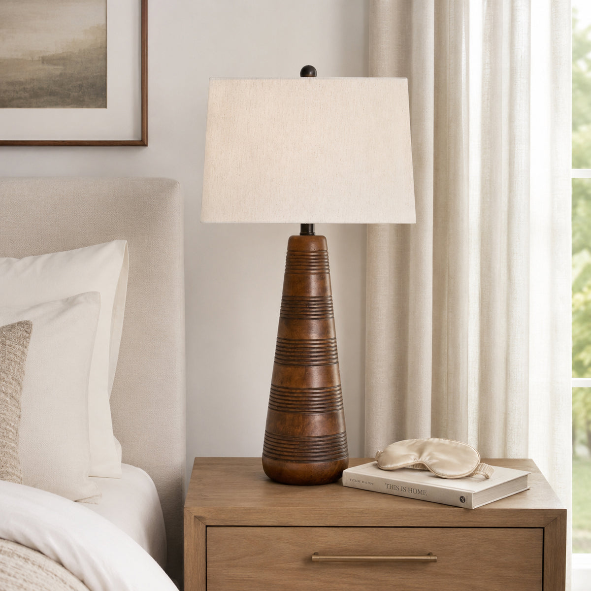 Rafeham Brown Lamp