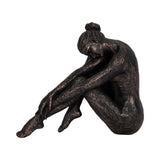 Janeport Bronze Small Resting Ballerina