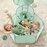 Tiny Land® Compact Adventure 3-in-1 Play Tunnel With no Balls