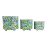 Harmonwind Blue/Green Planters (Set of 3)