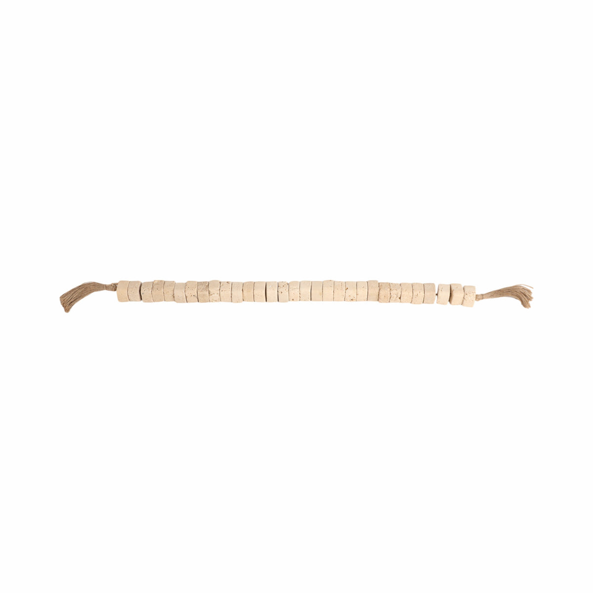 Goodale Tan Travertine Beaded Garland